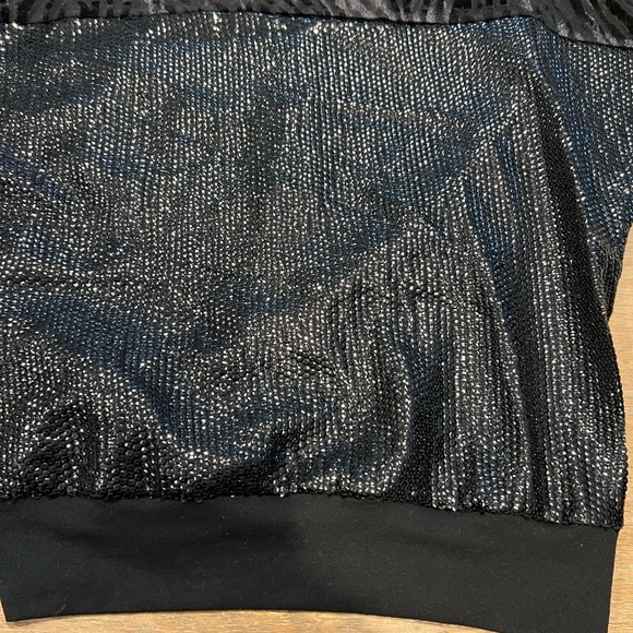 NWT. Miss Me Black sequin gorgeous top. - Picture 9 of 9